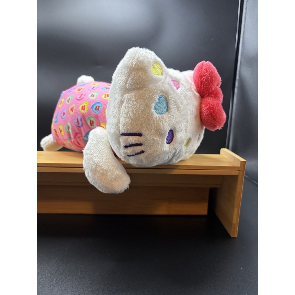 Sanrio Hello Kitty And Friends Plush with Sweethearts Candy Print Fabric/Pink